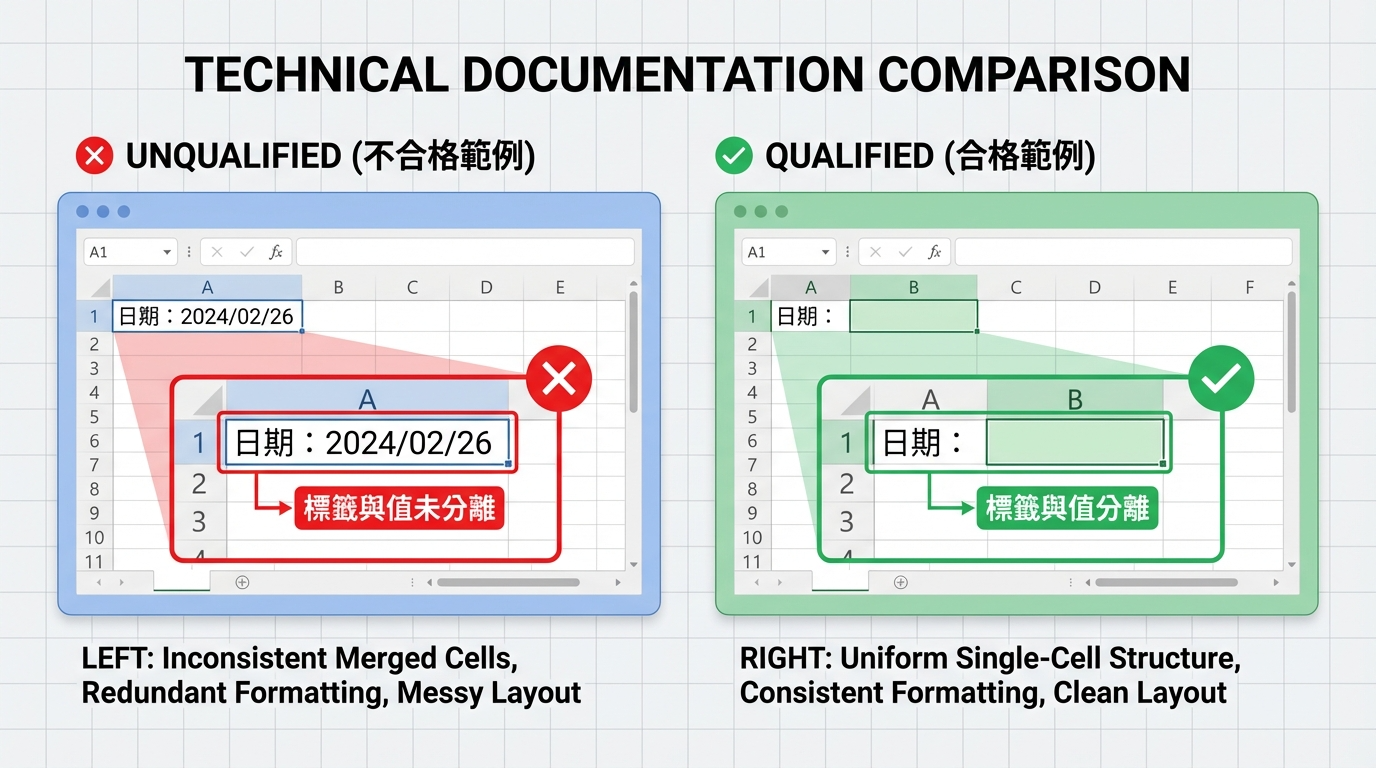 標籤與值：未分離 vs. 分離
